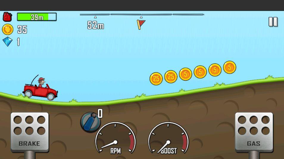 Hill Climb Racing游戏截图1