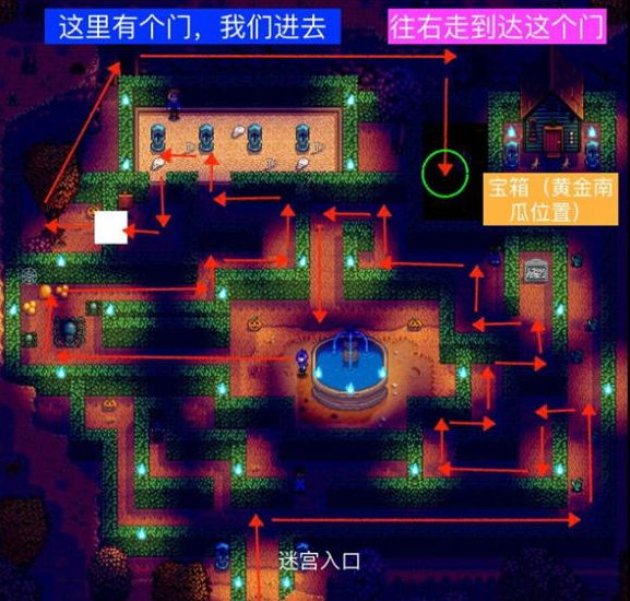 星露谷物语闹鬼迷宫怎么走-闹鬼迷宫通关路线走法