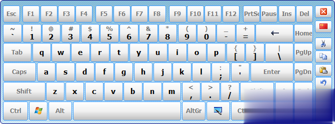 hot virtual keyboard软件截图1