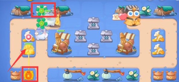 保卫萝卜4阿波道长29关攻略-阿波道长第29关图文通关流程