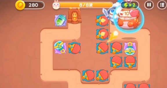 保卫萝卜4饿龙传说17关攻略 饿龙传说第17关图文通关详解