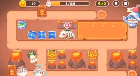 保卫萝卜4饿龙传说13关攻略 饿龙传说第13关图文通关流程 保卫萝卜4饿龙传说13关攻略 饿龙传说第13关图文通关流程