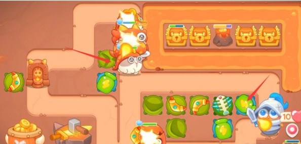 保卫萝卜4饿龙传说26关攻略 饿龙传说第26关图文通关解析