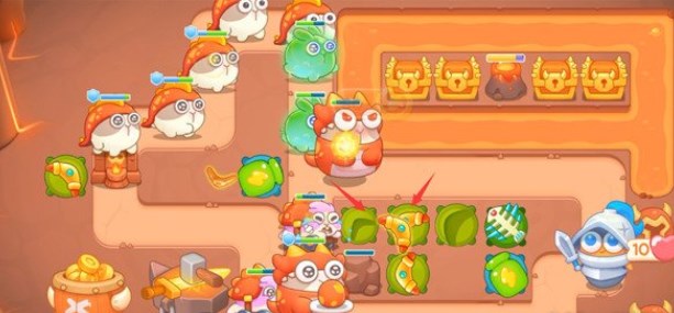 保卫萝卜4饿龙传说26关攻略 饿龙传说第26关图文通关解析