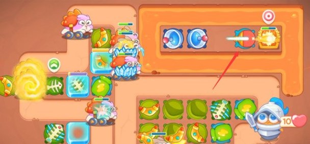 保卫萝卜4饿龙传说26关攻略 饿龙传说第26关图文通关解析