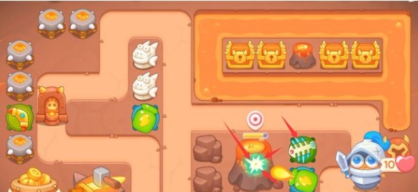 保卫萝卜4饿龙传说26关攻略 饿龙传说第26关图文通关解析