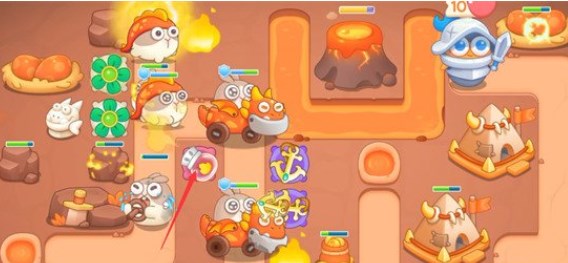 保卫萝卜4饿龙传说28关攻略 饿龙传说第28关图文通关流程