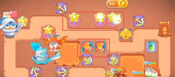 保卫萝卜4饿龙传说30关攻略 饿龙传说第30关图文通关流程