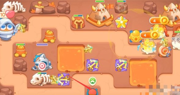 保卫萝卜4饿龙传说30关攻略 饿龙传说第30关图文通关流程