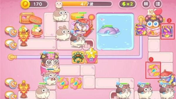 保卫萝卜4秋妃传3关攻略 秋妃传第3关图文通关流程