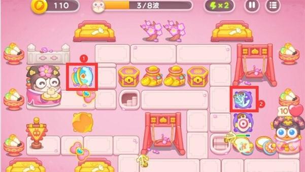 保卫萝卜4秋妃传4关攻略 秋妃传第4关图文通关解析