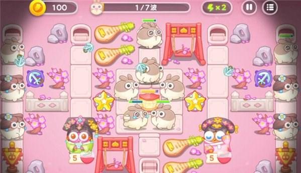 保卫萝卜4秋妃传5关攻略 秋妃传第5关图文通关步骤