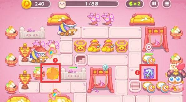 保卫萝卜4秋妃传4关攻略-秋妃传第4关图文通关解析