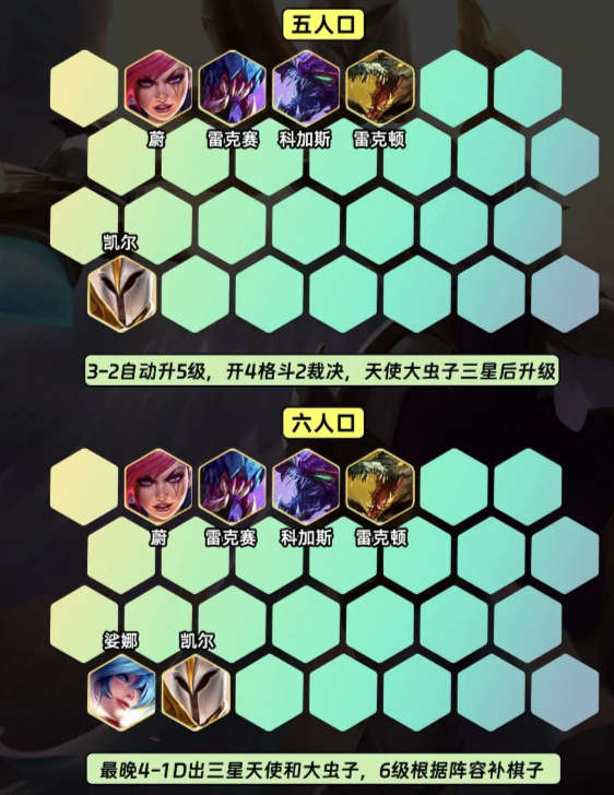 金铲铲之战S9.5斗虫天使阵容推荐 斗虫天使阵容装备搭配攻略 金铲铲之战S9.5斗虫天使阵容推荐 斗虫天使阵容装备搭配攻略