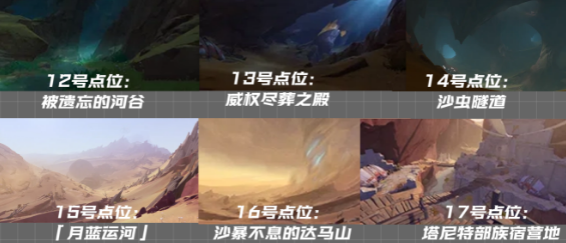 原神千壑沙地观景点位置大全 千壑沙地17个观景点全收集攻略 原神千壑沙地观景点位置大全 千壑沙地17个观景点全收集攻略