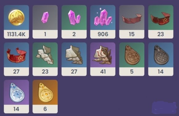 原神裁叶萃光突破材料是什么 3.4裁叶萃光升级突破所需材料一览