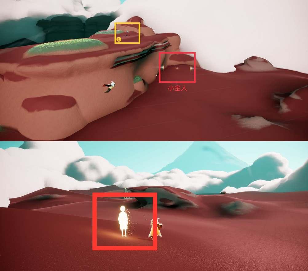 光遇九色鹿季小金人位置大全-九色鹿季新增小金人位置分享