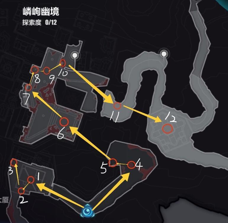 崩坏3嶙峋幽境宝箱位置大全 嶙峋幽境宝箱位置分布图
