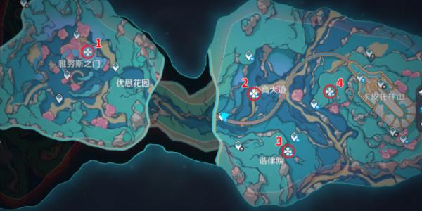 原神4.6华丽宝箱位置大全 旧日之海华丽宝箱收集攻略