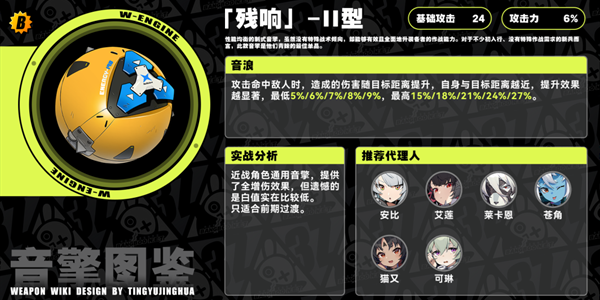 《绝区零》残响Ⅱ型音擎效果一览 《绝区零》残响Ⅱ型音擎效果一览