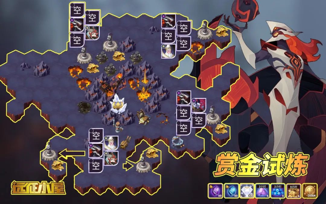 剑与远征奥尔加赏金试炼攻略 奥尔加赏金试炼路线推荐