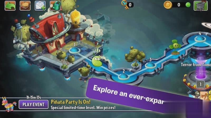 植物大战僵尸英文版2022版游戏截图2