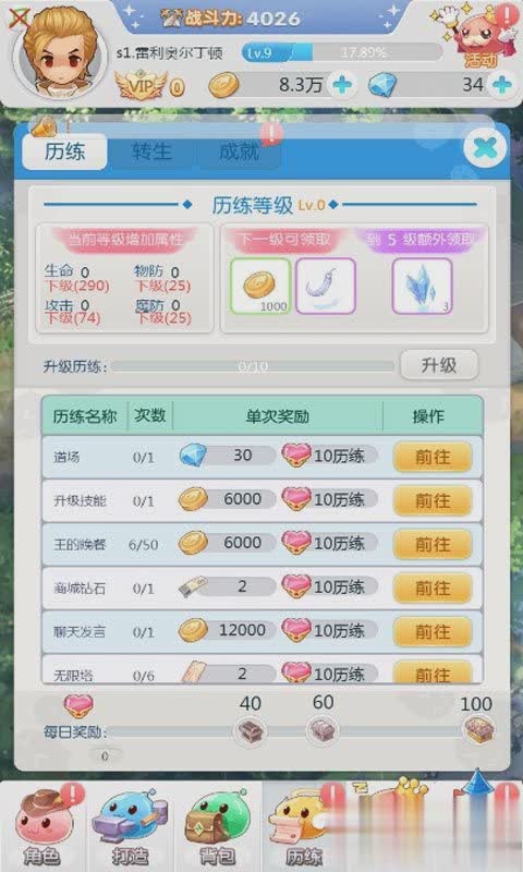 仙境物语手游游戏截图2