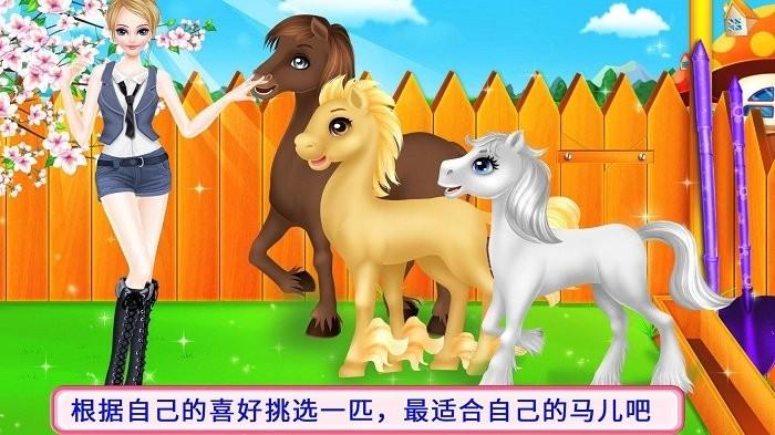 骏马护理装扮游戏游戏截图1