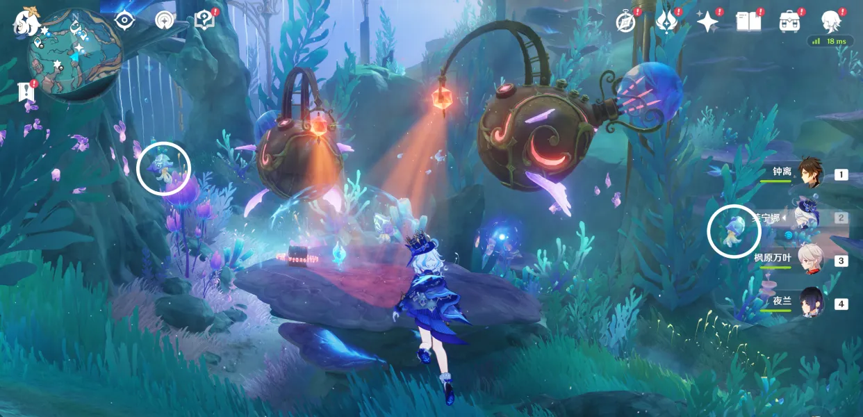 原神旧日之海水神瞳位置大全 4.6水神瞳全收集攻略