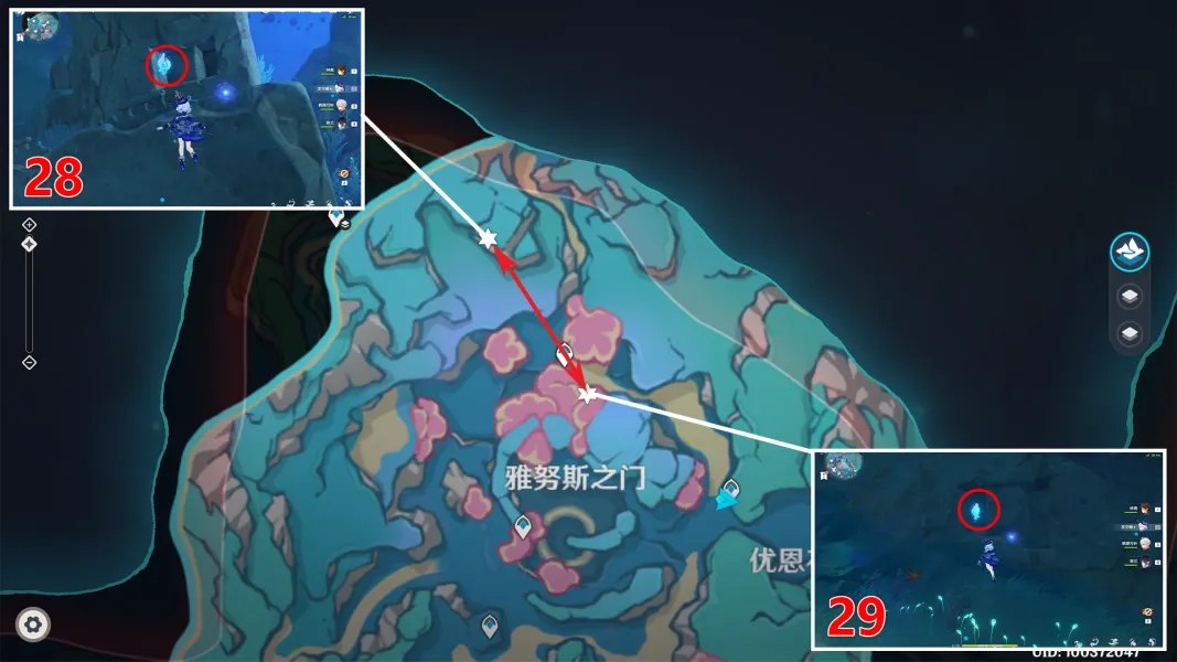 原神旧日之海水神瞳位置大全 4.6水神瞳全收集攻略