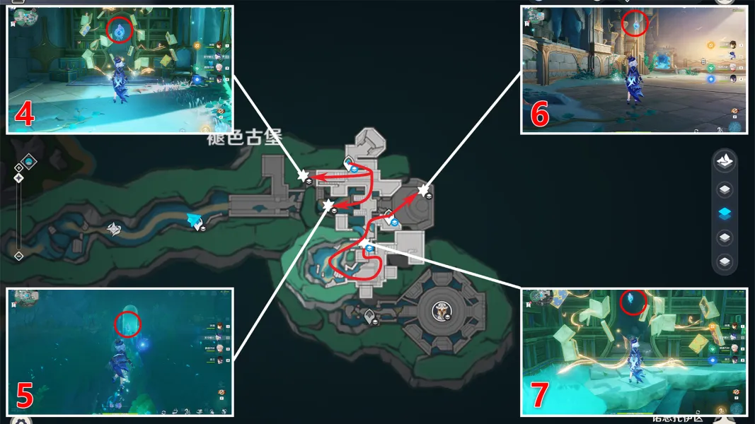 原神旧日之海水神瞳位置大全 4.6水神瞳全收集攻略