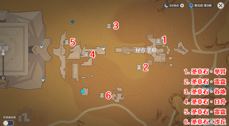 原神圣章石位置大全一览 3.4圣章石全收集路线图 原神圣章石位置大全一览 3.4圣章石全收集路线图