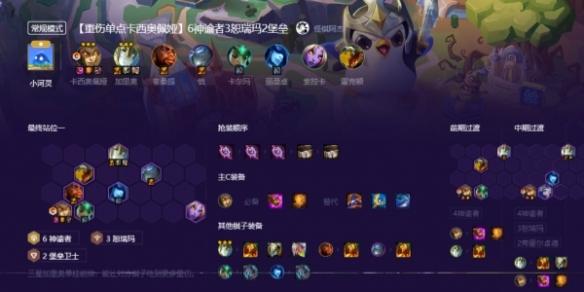 金铲铲之战s9.5蛇女主c阵容介绍