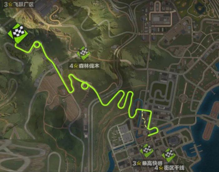 《极品飞车在线移动版》螺旋公路怎么跑 螺旋公路跑图技巧