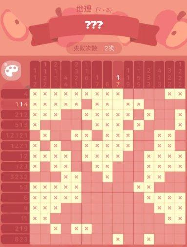 《喵喵妙妙塔数涂》地理答案一览