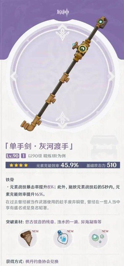 《原神》枫丹武器有哪些 枫丹角色新武器介绍 《原神》枫丹武器有哪些 枫丹角色新武器介绍