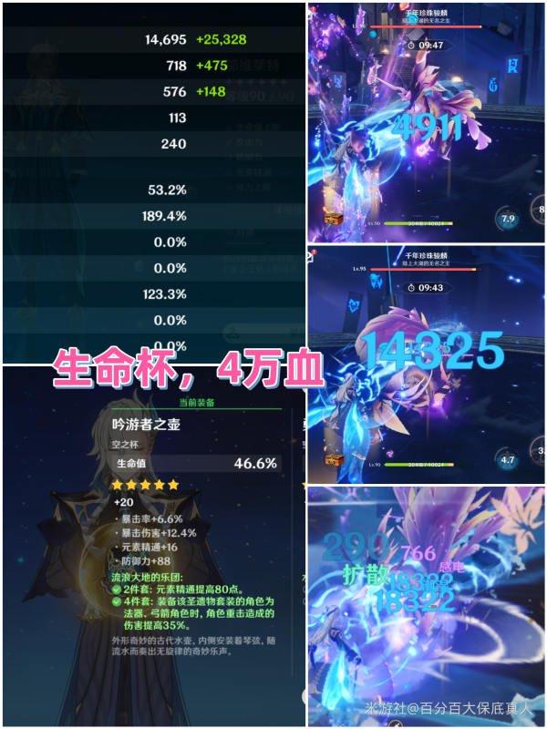 《原神》那维莱用水伤杯还是生命杯 那维莱杯子选择攻略 《原神》那维莱用水伤杯还是生命杯 那维莱杯子选择攻略