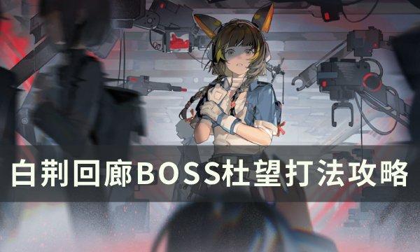 《白荆回廊》BOSS杜望怎么打 BOSS杜望打法攻略