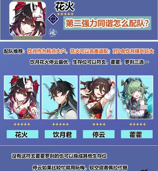 《崩坏星穹铁道》花火怎么配队 花火配队阵容推荐及盘点