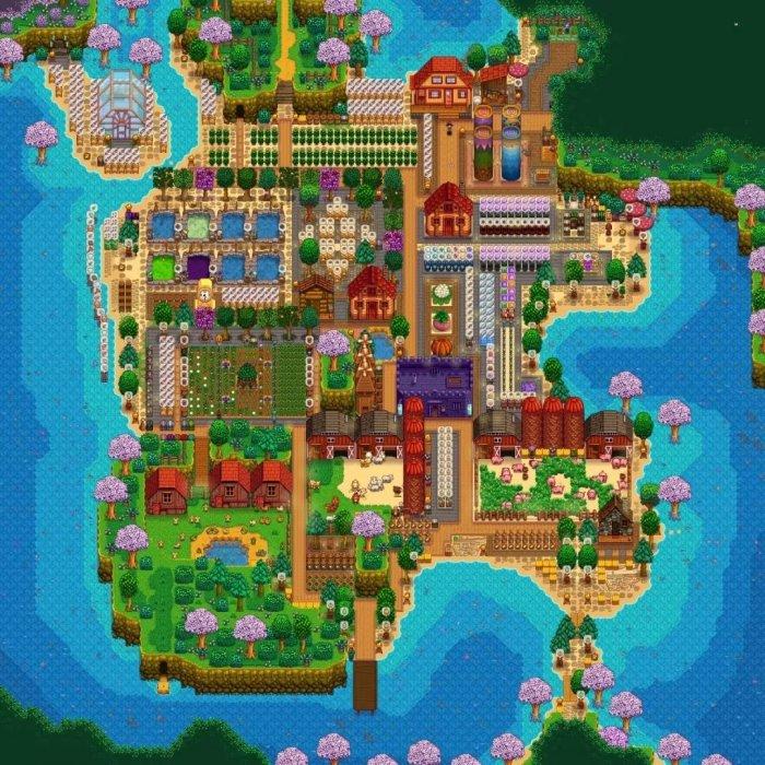 《星露谷物语》农场布局怎么改 农场布局规划图一览