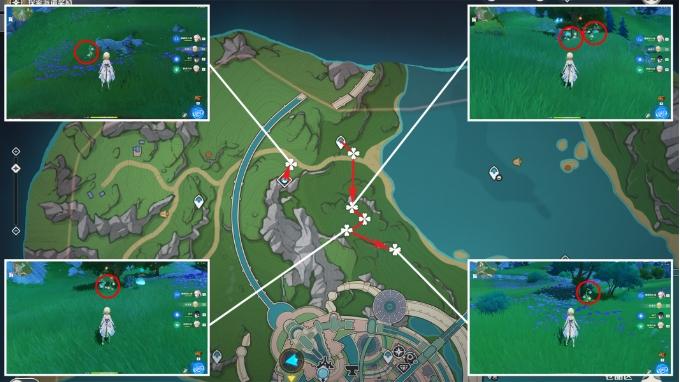 《原神》柔灯铃哪里多 柔灯铃采集路线图推荐 《原神》柔灯铃哪里多 柔灯铃采集路线图推荐