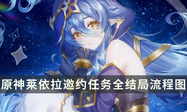 《原神》莱依拉邀约任务全结局流程图 莱依拉邀约隐藏成就攻略 《原神》莱依拉邀约任务全结局流程图 莱依拉邀约隐藏成就攻略