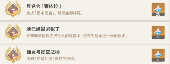 《原神》莱依拉邀约任务全结局流程图 莱依拉邀约隐藏成就攻略 《原神》莱依拉邀约任务全结局流程图 莱依拉邀约隐藏成就攻略