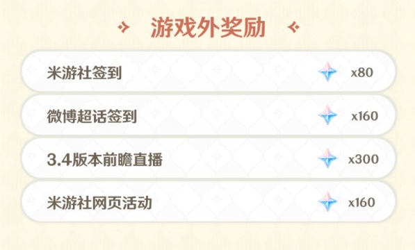 原神海灯节能获得多少原石 3.4海灯节活动奖励原石数量介绍