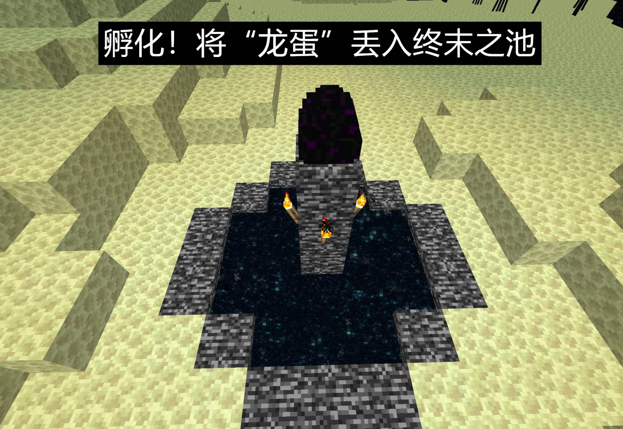 我的世界末影龙的龙蛋怎么孵化