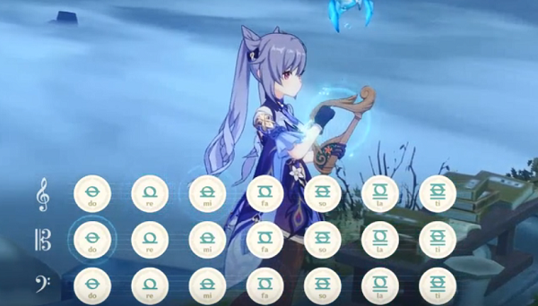 原神热爱105°C琴谱一览 原神热爱105°C琴谱一览