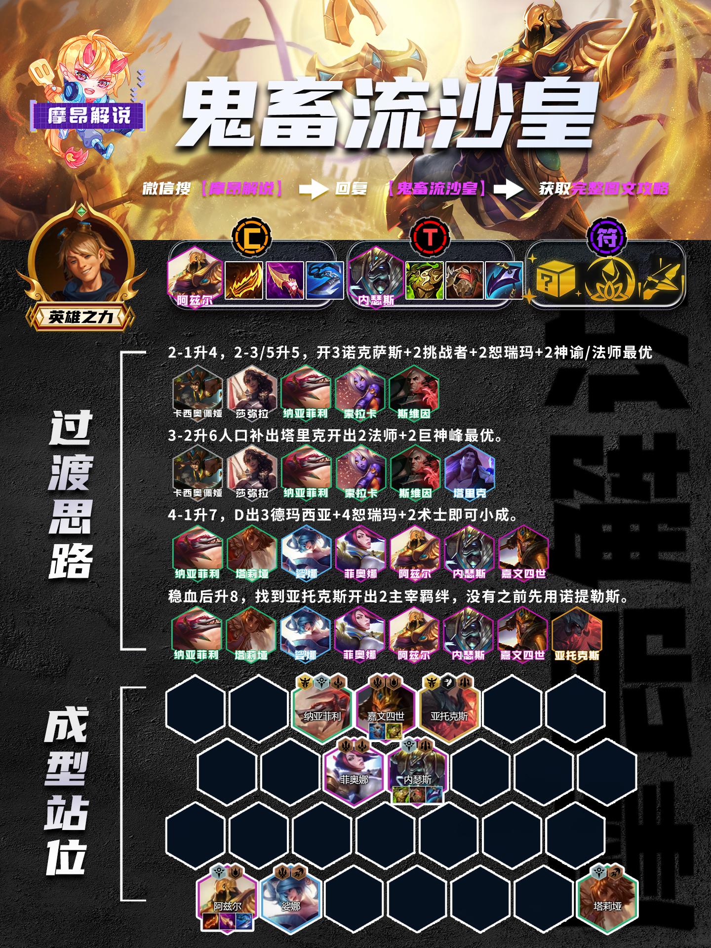 云顶之弈s9.5鬼畜流沙皇阵容推荐 云顶之弈s9.5鬼畜流沙皇阵容推荐