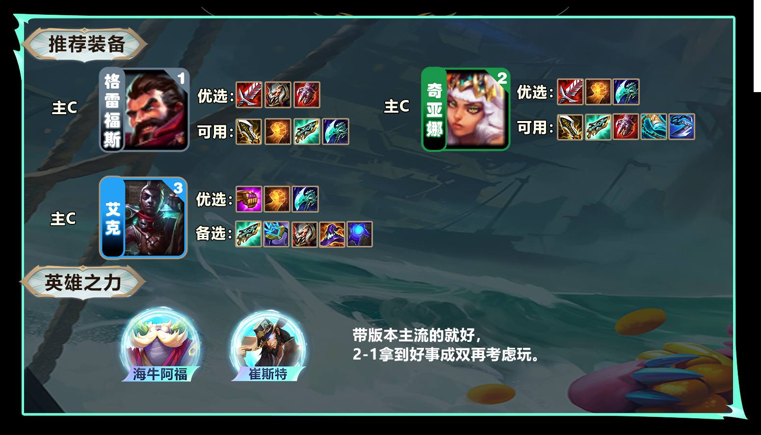 云顶之弈s9.5成双潜行阵容推荐 云顶之弈s9.5成双潜行阵容推荐