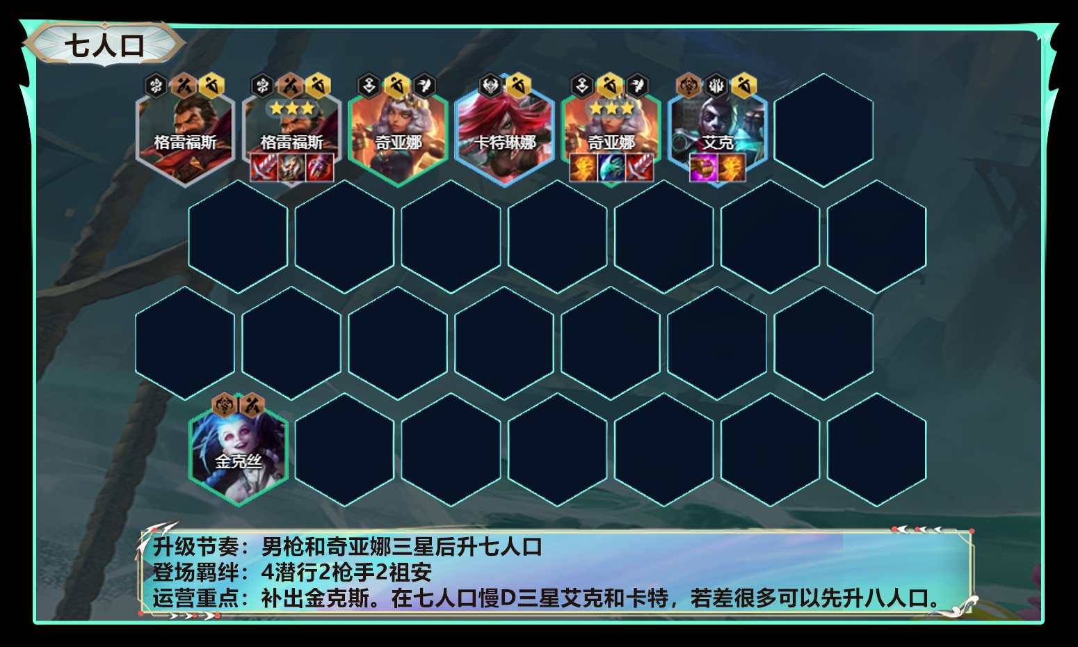 云顶之弈s9.5成双潜行阵容推荐 云顶之弈s9.5成双潜行阵容推荐