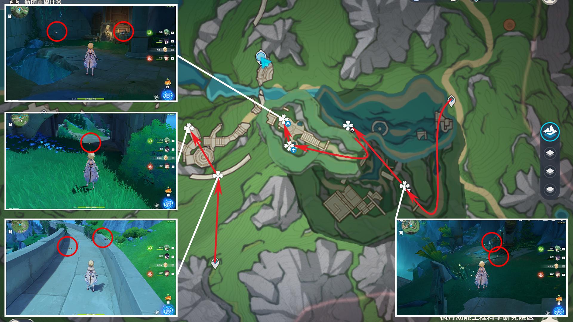 原神子探测单元采集路线2024 原神子探测单元采集路线2024